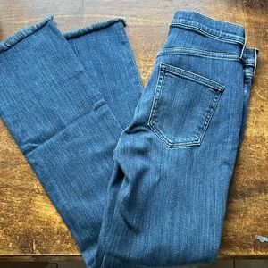 AYR jeans with fringe bottom, great condition!